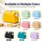 2027 New Silicone Beach Bag, Women's Swimming Storage Bag with Strap