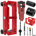 ALL-IN-ONE Door Hinge Jig, Door Hinge Template Kit for Door Lock & Latch