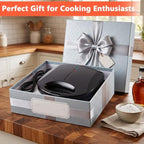 Corn Dog Waffle Maker with Non-stick Coating Plate,Make 6 Corn Dogs