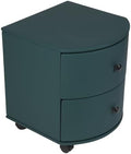 Movable Small Cabinet with Wheels & Drawer for Home Decor