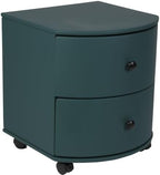 Movable Small Cabinet with Wheels & Drawer for Home Decor