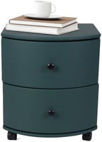 Movable Small Cabinet with Wheels & Drawer for Home Decor