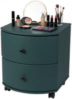 Movable Small Cabinet with Wheels & Drawer for Home Decor