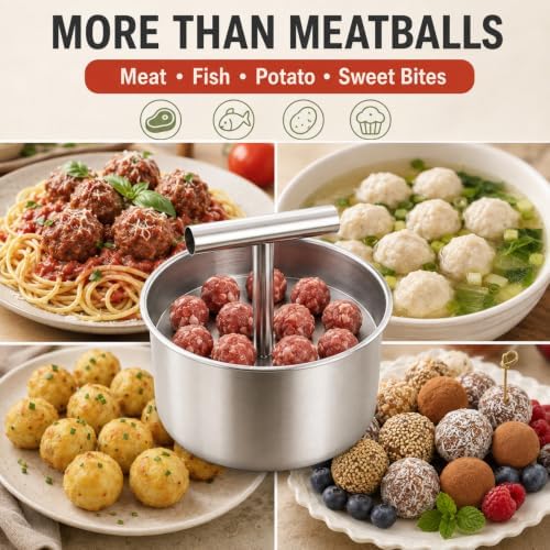 Stainless Steel Meatball Maker Press Tool