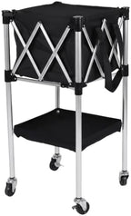Portable Pickleball Baseball Hopper Basket Foldable Tennis &