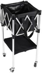 Portable Pickleball Baseball Hopper Basket Foldable Tennis &