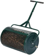 Generic 23.6 Inch Compost Spreader Heavy Duty Iron Mesh Basket for Lawn