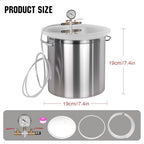 304 Stainless Steel Vacuum Degassing Barrel