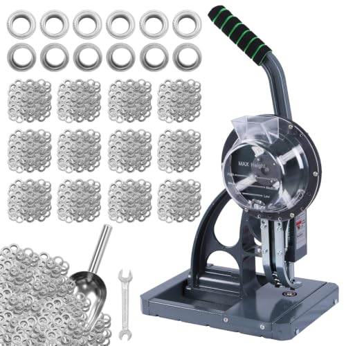 Semi Automatic Tarpaulin Eyelet Press with 5000 Pcs 10mm Eyelets