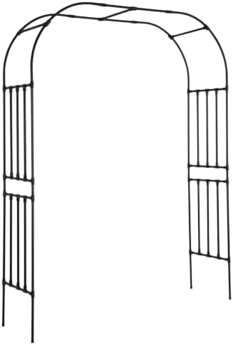 Generic Garden Arch Metal Trellis for Climbing Plants Outdoor Wedding Arch