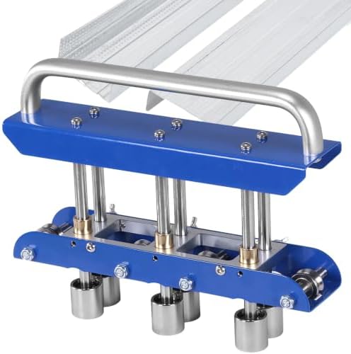 Three Station Large Radius Sheet Metal Brake with Aluminum Handle 0-90°
