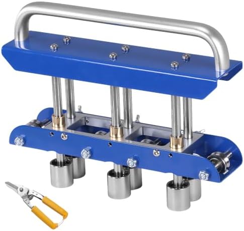 Three Station Large Radius Sheet Metal Brake with Aluminum Handle 0-90°