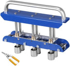 Three Station Large Radius Sheet Metal Brake with Aluminum Handle 0-90°