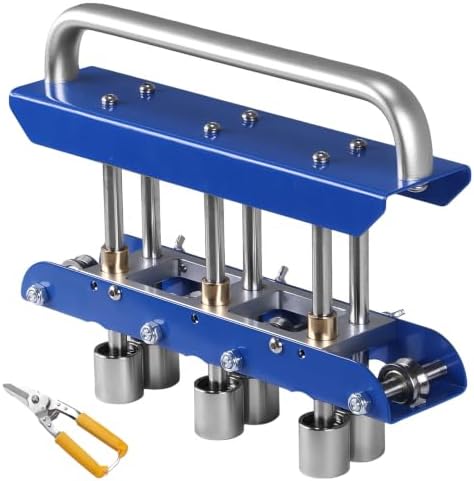 Three Station Large Radius Sheet Metal Brake with Aluminum Handle 0-90°