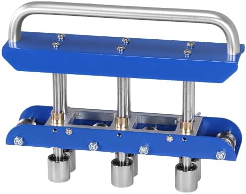 Three Station Large Radius Sheet Metal Brake with Aluminum Handle 0-90°