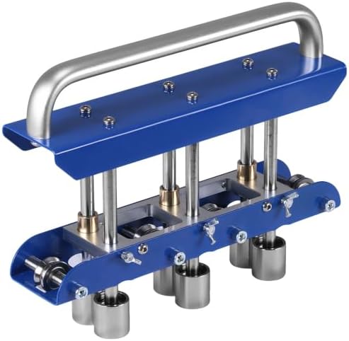 Three Station Large Radius Sheet Metal Brake with Aluminum Handle 0-90°