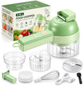 4 in 1 Handheld Electric Vegetable Cutter, Multi Blade Vegetable Chopper
