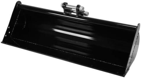 Generic Plain Mud Bucket Grading Attachment with Pins for Mini Excavators