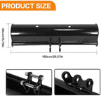 Generic Plain Mud Bucket Grading Attachment with Pins for Mini Excavators