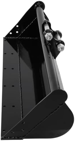 Generic Plain Mud Bucket Grading Attachment with Pins for Mini Excavators
