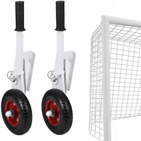 Generic Football Goal Dolly Casters Heavy Duty Wheel Set for Portable Goals