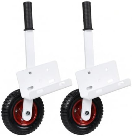 Generic Football Goal Dolly Casters Heavy Duty Wheel Set for Portable Goals
