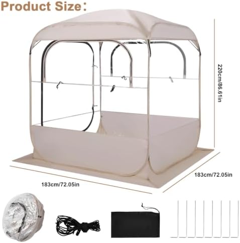 Generic All Weather Sports Tent 360° Panoramic View Instant Outdoor Bubble