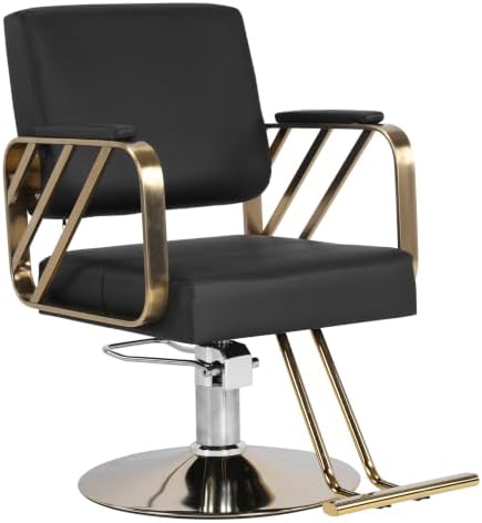 Barber Chair Capacity 420 Lbs Hairdresser Salon Chair with Heavy