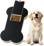 Wooden Dog Nail Scratch Board with Treat Box