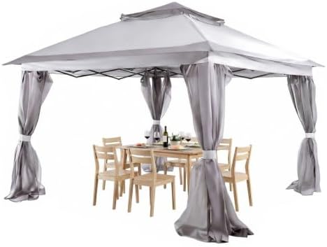 10x10ft One-Push Setup Shelter Gazebo