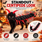 Centipede Cat Costume, 3D Halloween Centipede Costume for Cats & Small Dogs