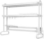 Stainless Steel Dish Drainer with Utensil Holder