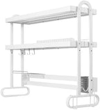Stainless Steel Dish Drainer with Utensil Holder
