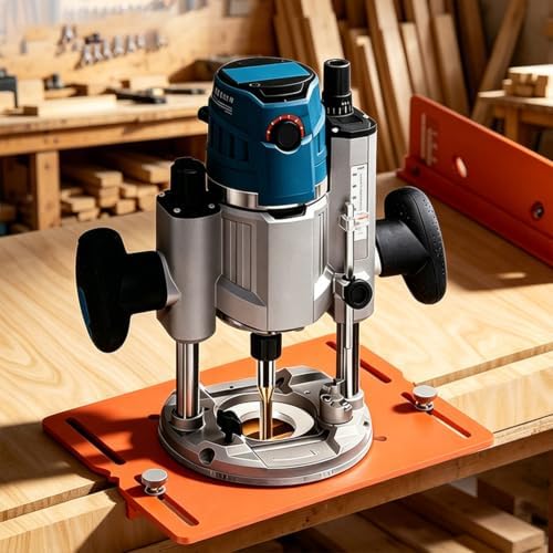 Router Slotting Guide Bracket, Precision Aluminum Alloy Woodworking Jig