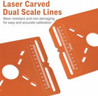 Router Slotting Guide Bracket, Precision Aluminum Alloy Woodworking Jig