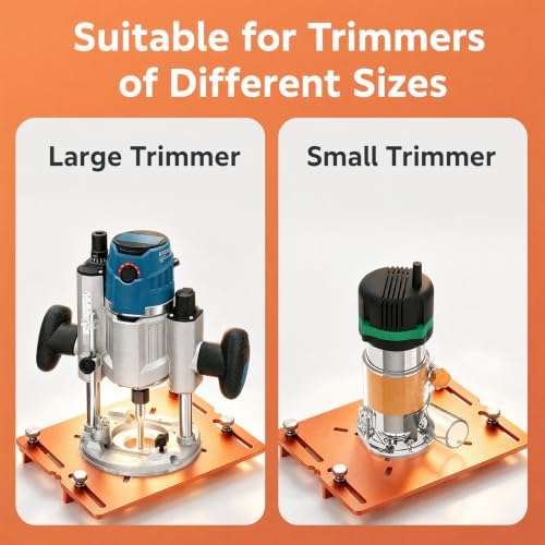 Router Slotting Guide Bracket, Precision Aluminum Alloy Woodworking Jig