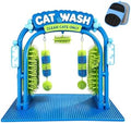Interactive Cat Wash Toy & Self Grooming Station, Cat Car Wash Scratcher