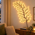 Willow Vine Lights for Wall, Enchanted Willow Vine Lights with Remote，7.5FT