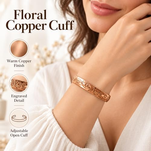 Mae and Rose Pure Copper Bracelet