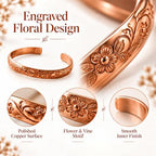 Mae and Rose Pure Copper Bracelet