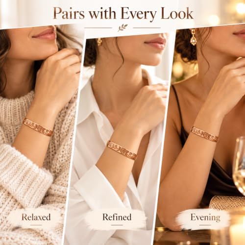 Mae and Rose Pure Copper Bracelet