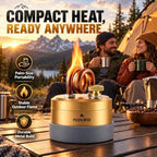 Novira Firenest Portable Brass Alcohol Stove