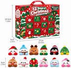 Plush Stuffed Dumpling Squishies, Christmas Dumpling Advent Calendar 2026
