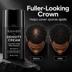 Kaven Density Cream for Thinning Hair, Black