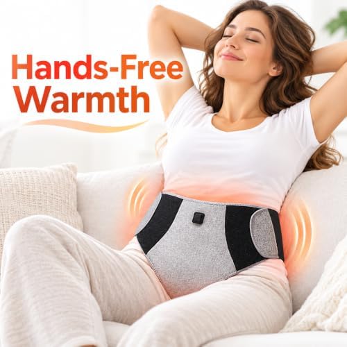 Her Wearable Heating Belt with Massage