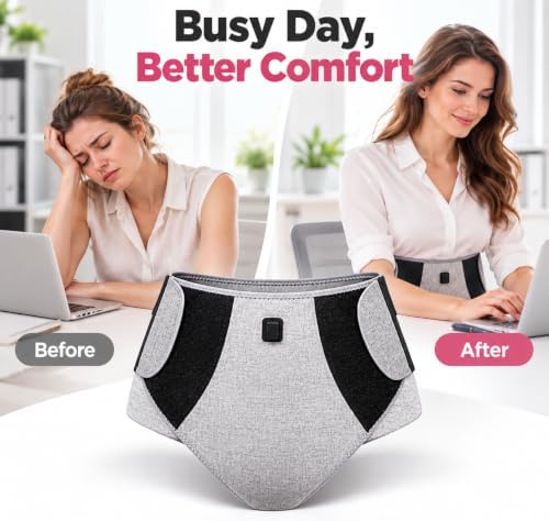 Her Wearable Heating Belt with Massage