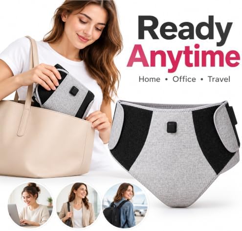 Her Wearable Heating Belt with Massage