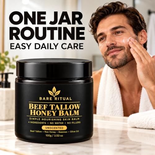 Bare Ritual Tallow Honey Balm, 100g