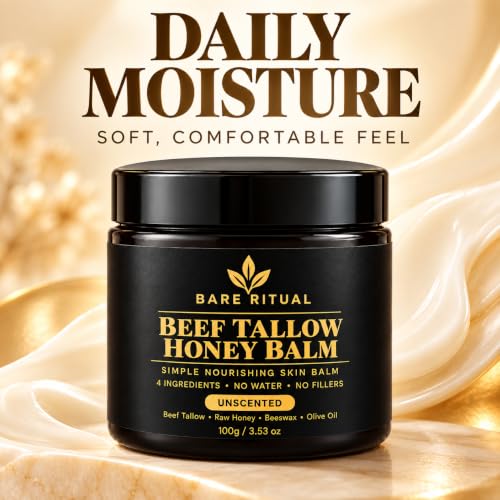 Bare Ritual Tallow Honey Balm, 100g