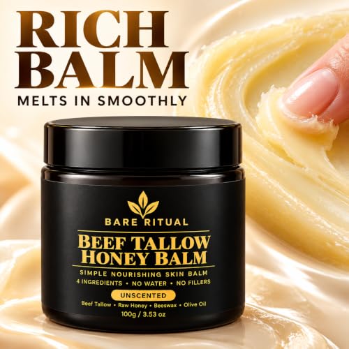 Bare Ritual Tallow Honey Balm, 100g